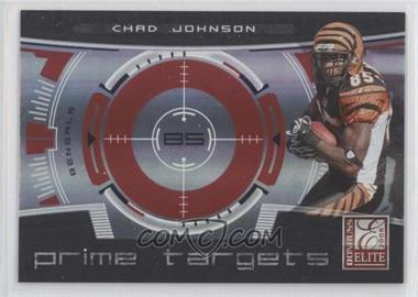 2008 Donruss Elite - Prime Targets - Red #PT-3 - Chad Johnson /200