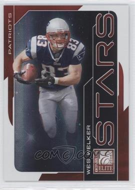 2008 Donruss Elite - Stars - Red #S-12 - Wes Welker /800