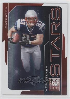 2008 Donruss Elite - Stars - Red #S-12 - Wes Welker /800