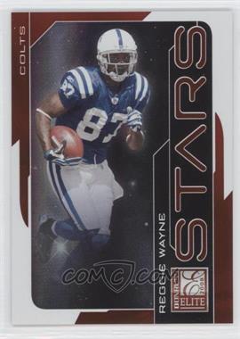 2008 Donruss Elite - Stars - Red #S-3 - Reggie Wayne /800