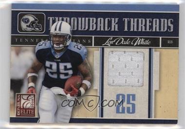 2008 Donruss Elite - Throwback Threads #TTS-16 - LenDale White /199