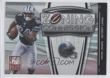 2008 Donruss Elite - Zoning Commission - Black #ZC-16 - Kevin Jones /400