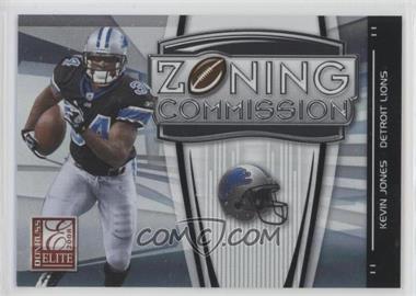 2008 Donruss Elite - Zoning Commission - Black #ZC-16 - Kevin Jones /400