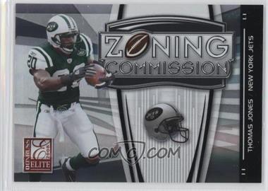 2008 Donruss Elite - Zoning Commission - Black #ZC-21 - Thomas Jones /400