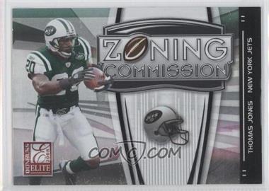 2008 Donruss Elite - Zoning Commission - Black #ZC-21 - Thomas Jones /400