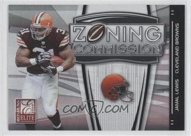 2008 Donruss Elite - Zoning Commission - Black #ZC-32 - Jamal Lewis /400