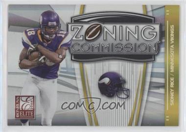 2008 Donruss Elite - Zoning Commission - Gold #ZC-7 - Sidney Rice /800