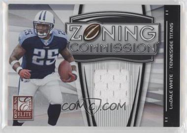 2008 Donruss Elite - Zoning Commission - Jerseys #ZC-12 - LenDale White /299