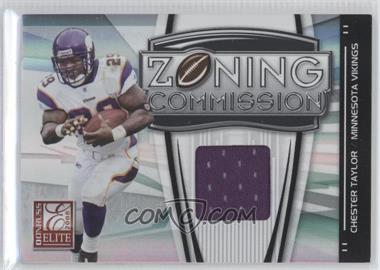 2008 Donruss Elite - Zoning Commission - Jerseys #ZC-9 - Chester Taylor /299