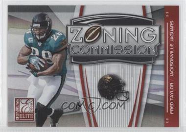 2008 Donruss Elite - Zoning Commission - Red #ZC-17 - Fred Taylor /200
