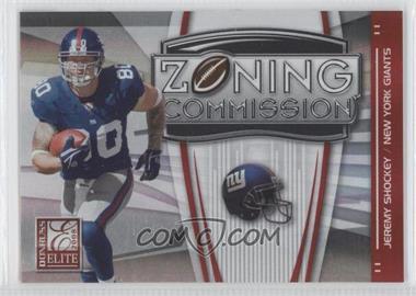 2008 Donruss Elite - Zoning Commission - Red #ZC-34 - Jeremy Shockey /200