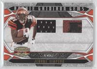 Rookie Gridiron Gems - Jerome Simpson #/50