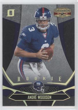 2008 Donruss Gridiron Gear - [Base] - Gold O's #105 - Rookie - Andre' Woodson /100