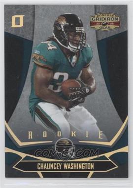 2008 Donruss Gridiron Gear - [Base] - Gold O's #114 - Rookie - Chauncey Washington /100