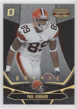 2008 Donruss Gridiron Gear - [Base] - Gold O's #177 - Rookie - Paul Hubbard /100