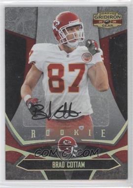 2008 Donruss Gridiron Gear - [Base] - Gold Signatures #110 - Rookie - Brad Cottam /100