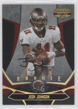 2008 Donruss Gridiron Gear - [Base] - Gold Signatures #148 - Rookie - Josh Johnson /250