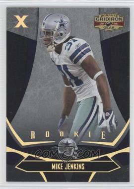 2008 Donruss Gridiron Gear - [Base] - Gold X's #173 - Rookie - Mike Jenkins /100