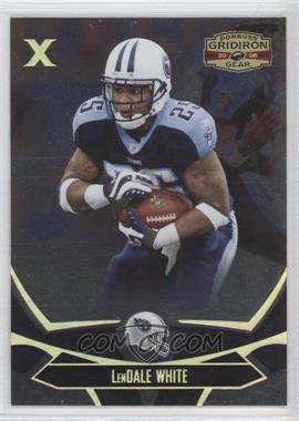 2008 Donruss Gridiron Gear - [Base] - Gold X's #96 - LenDale White /100