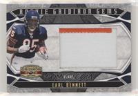 Rookie Gridiron Gems - Earl Bennett #/50