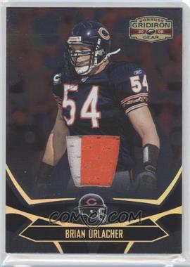 2008 Donruss Gridiron Gear - [Base] - Materials Jerseys Prime #17 - Brian Urlacher /50