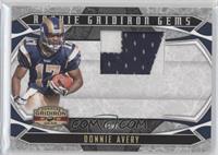 Rookie Gridiron Gems - Donnie Avery #/50