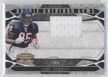 2008 Donruss Gridiron Gear - [Base] - Materials Jerseys #211 - Rookie Gridiron Gems - Earl Bennett /50