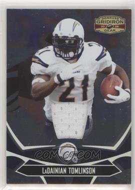 2008 Donruss Gridiron Gear - [Base] - Materials Jerseys #81 - LaDainian Tomlinson /250