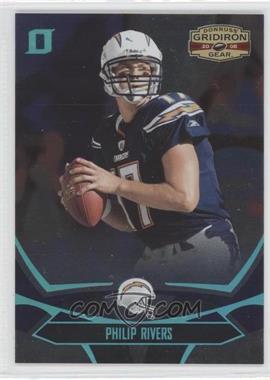 2008 Donruss Gridiron Gear - [Base] - Platinum O's #80 - Philip Rivers /25