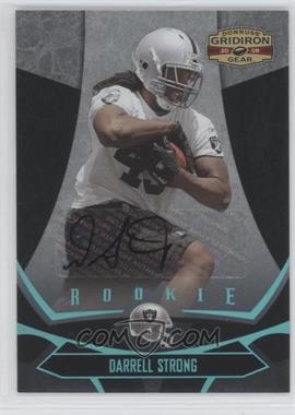 2008 Donruss Gridiron Gear - [Base] - Platinum Signatures #124 - Rookie - Darrell Strong /5