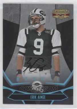 2008 Donruss Gridiron Gear - [Base] - Platinum Signatures #130 - Rookie - Erik Ainge /25