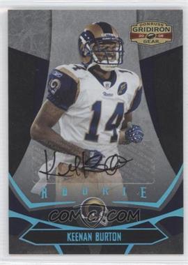 2008 Donruss Gridiron Gear - [Base] - Platinum Signatures #153 - Rookie - Keenan Burton /25