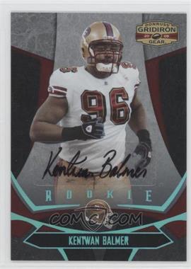 2008 Donruss Gridiron Gear - [Base] - Platinum Signatures #158 - Rookie - Kentwan Balmer /25