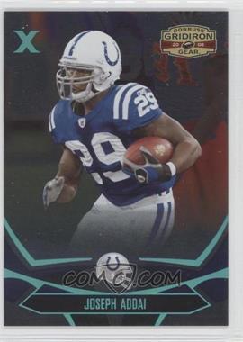 2008 Donruss Gridiron Gear - [Base] - Platinum X's #43 - Joseph Addai /25