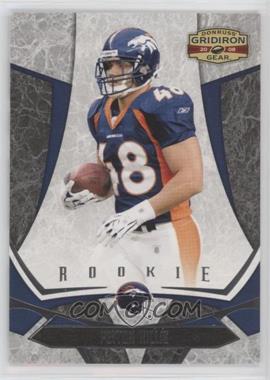 2008 Donruss Gridiron Gear - [Base] - Retail #179 - Rookie - Peyton Hillis /999