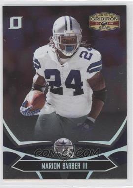 2008 Donruss Gridiron Gear - [Base] - Silver O's #28 - Marion Barber III /250