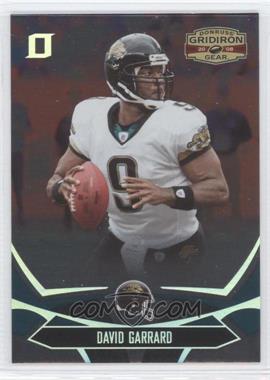 2008 Donruss Gridiron Gear - [Base] - Silver O's #46 - David Garrard /250