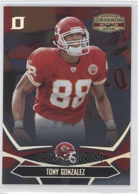 2008 Donruss Gridiron Gear - [Base] - Silver O's #51 - Tony Gonzalez /250