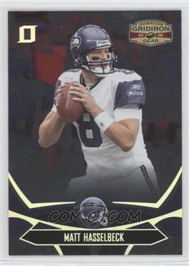 2008 Donruss Gridiron Gear - [Base] - Silver O's #86 - Matt Hasselbeck /250