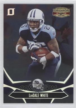 2008 Donruss Gridiron Gear - [Base] - Silver O's #96 - LenDale White /250