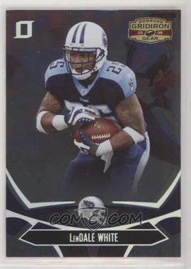 2008 Donruss Gridiron Gear - [Base] - Silver O's #96 - LenDale White /250