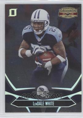 2008 Donruss Gridiron Gear - [Base] - Silver O's #96 - LenDale White /250