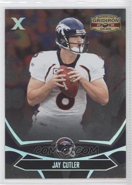 2008 Donruss Gridiron Gear - [Base] - Silver X's #30 - Jay Cutler /250