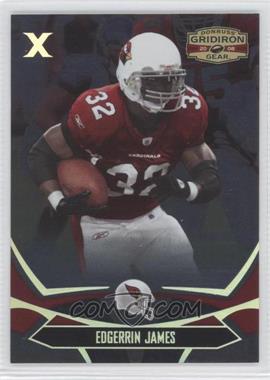 2008 Donruss Gridiron Gear - [Base] - Silver X's #4 - Edgerrin James /250