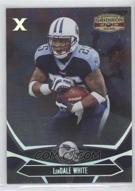 2008 Donruss Gridiron Gear - [Base] - Silver X's #96 - LenDale White /250