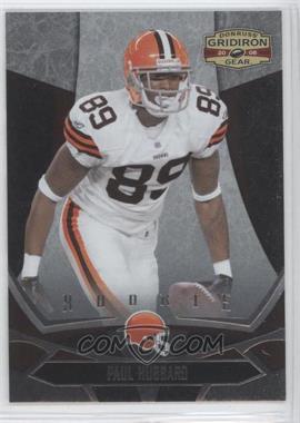 2008 Donruss Gridiron Gear - [Base] #177 - Rookie - Paul Hubbard /999