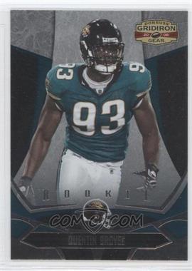 2008 Donruss Gridiron Gear - [Base] #182 - Rookie - Quentin Groves /999