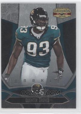 2008 Donruss Gridiron Gear - [Base] #182 - Rookie - Quentin Groves /999