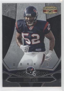 2008 Donruss Gridiron Gear - [Base] #199 - Rookie - Xavier Adibi /999