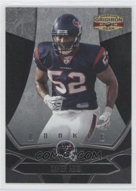 2008 Donruss Gridiron Gear - [Base] #199 - Rookie - Xavier Adibi /999